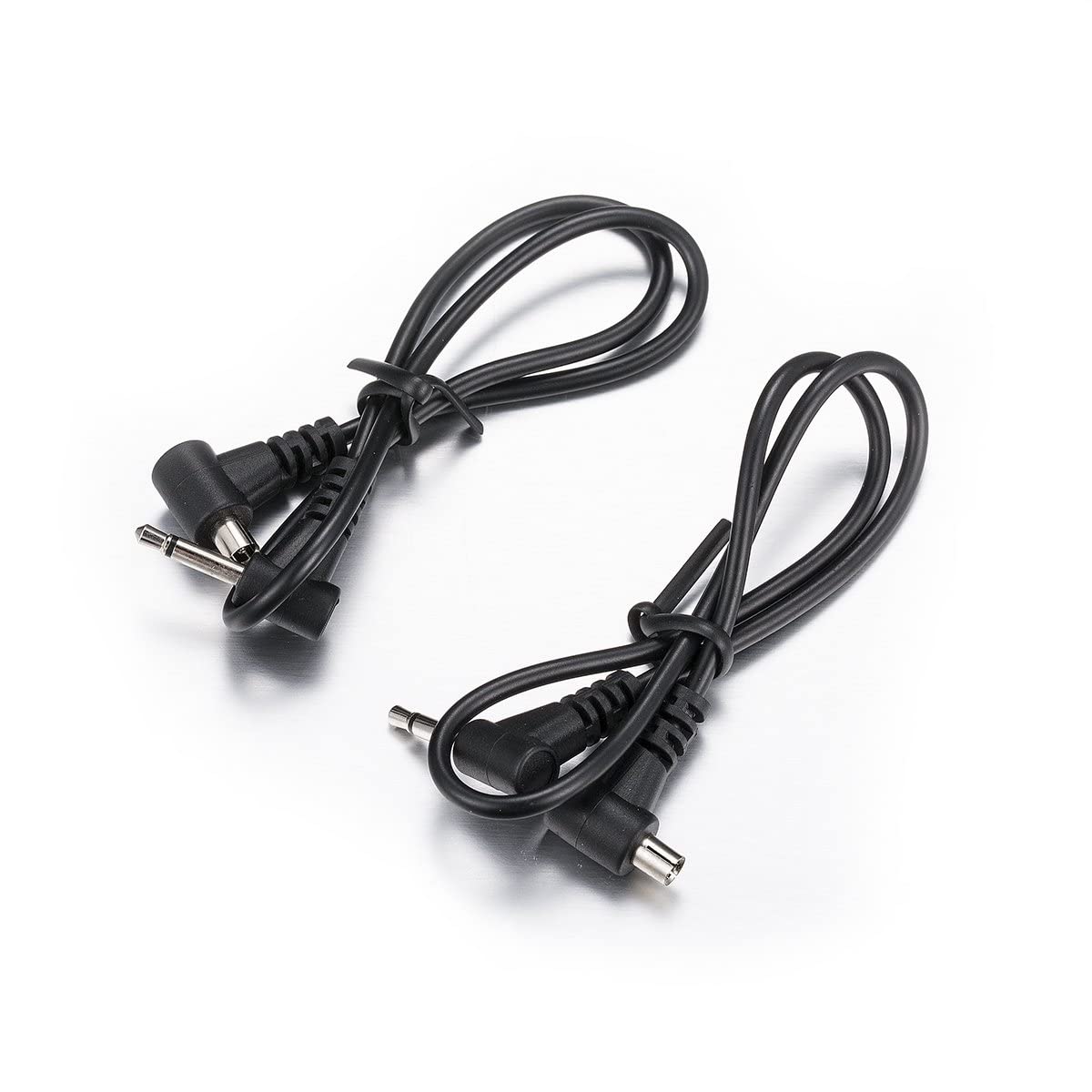 (2 Pcs) 2.5Mm To Male Flash Pc Sync Cable,12-Inch/30Cm 2.5Mm Plug To Male Flash Sync Cord For Camera Photography Connector