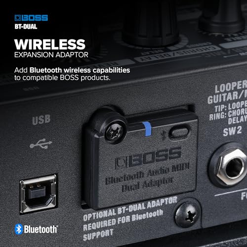 Boss Bt Dual Bluetooth Audio Midi Dual Adapter