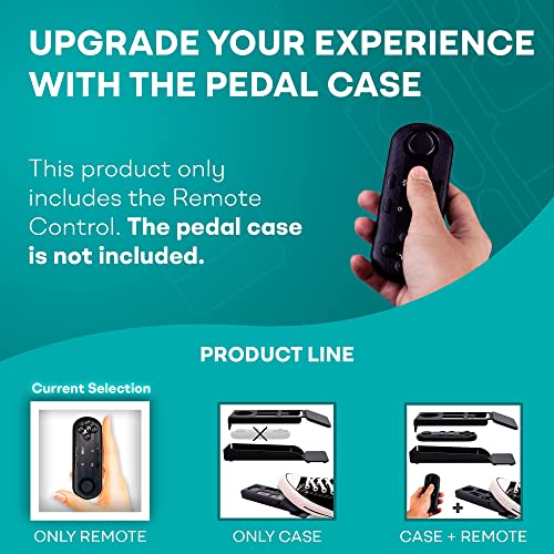 Teleprompter Pad Bluetooth Remote Control For Teleprompter, Includes Teleprompter App For Apple, Android Windows & Mac, Wireless