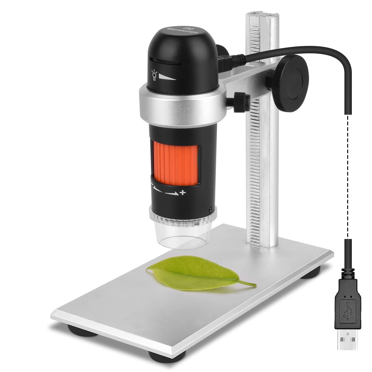 Polarizer Usb Microscope, Topnisus True 5Mp Electron Microscope, 250X Digital Camera Compatible With Macbook Windows Pc For Coin