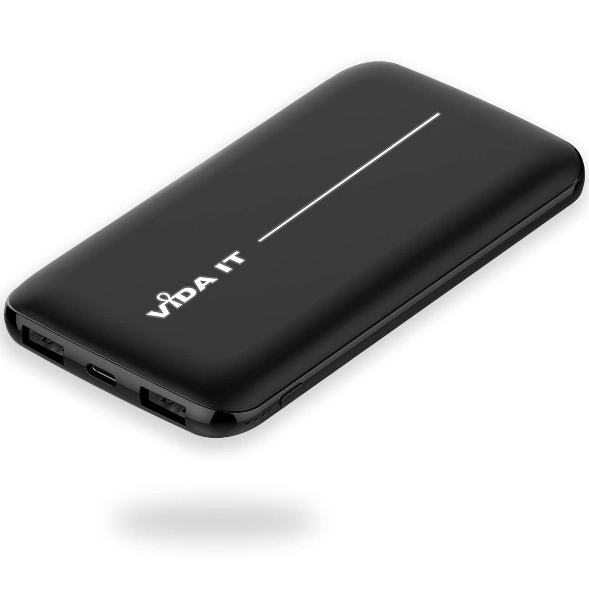 Vida It Super Slim Power Bank Battery Pack For Heated Vest Jacket Coat Gloves 5V 2A 10000Mah Dc Thin Portable Charger For Samsun