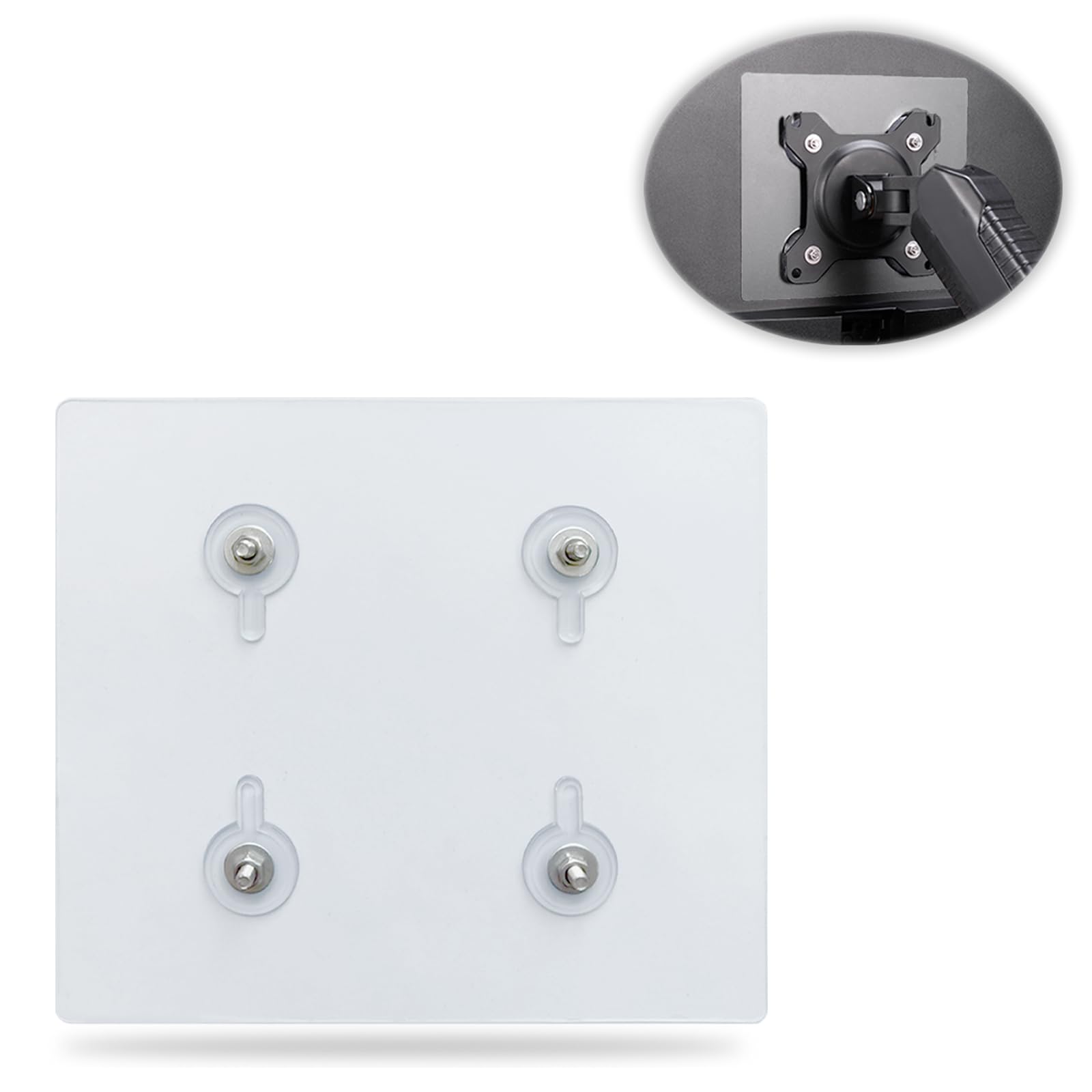 Universal Monitor Vesa Mount Adapter For Non Vesa 13 27 Inch Computer Monitors Tablets Ipad Vesa Mounting Arm Stand Bracket Kit