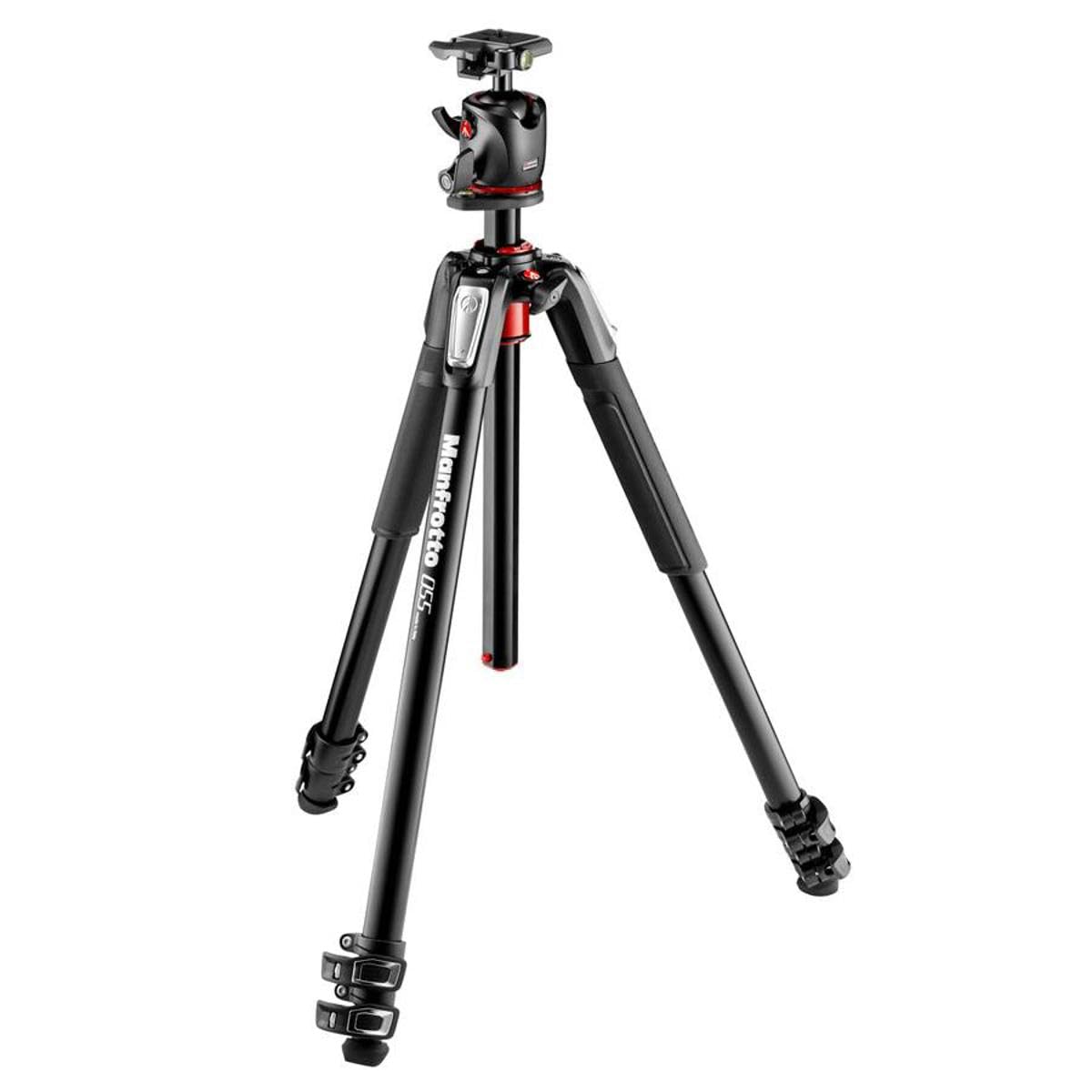 Manfrotto 055 3 Section Aluminum Tripod With Xpro Ball Head
