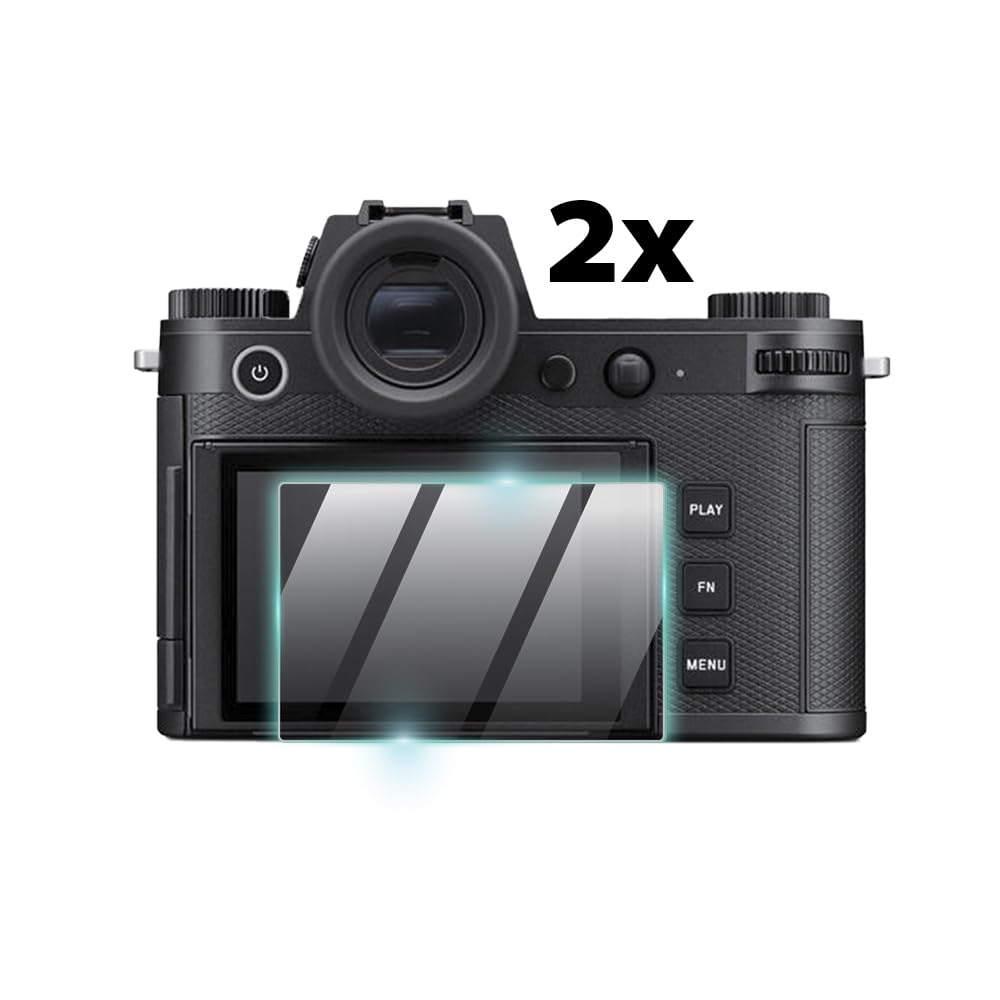 Ipg Proactive For Leica Sl3 Camera Display (2 Units) 9H Hardness Screen Protector Nano Ceramic Film Ultra Responsive High Clarit