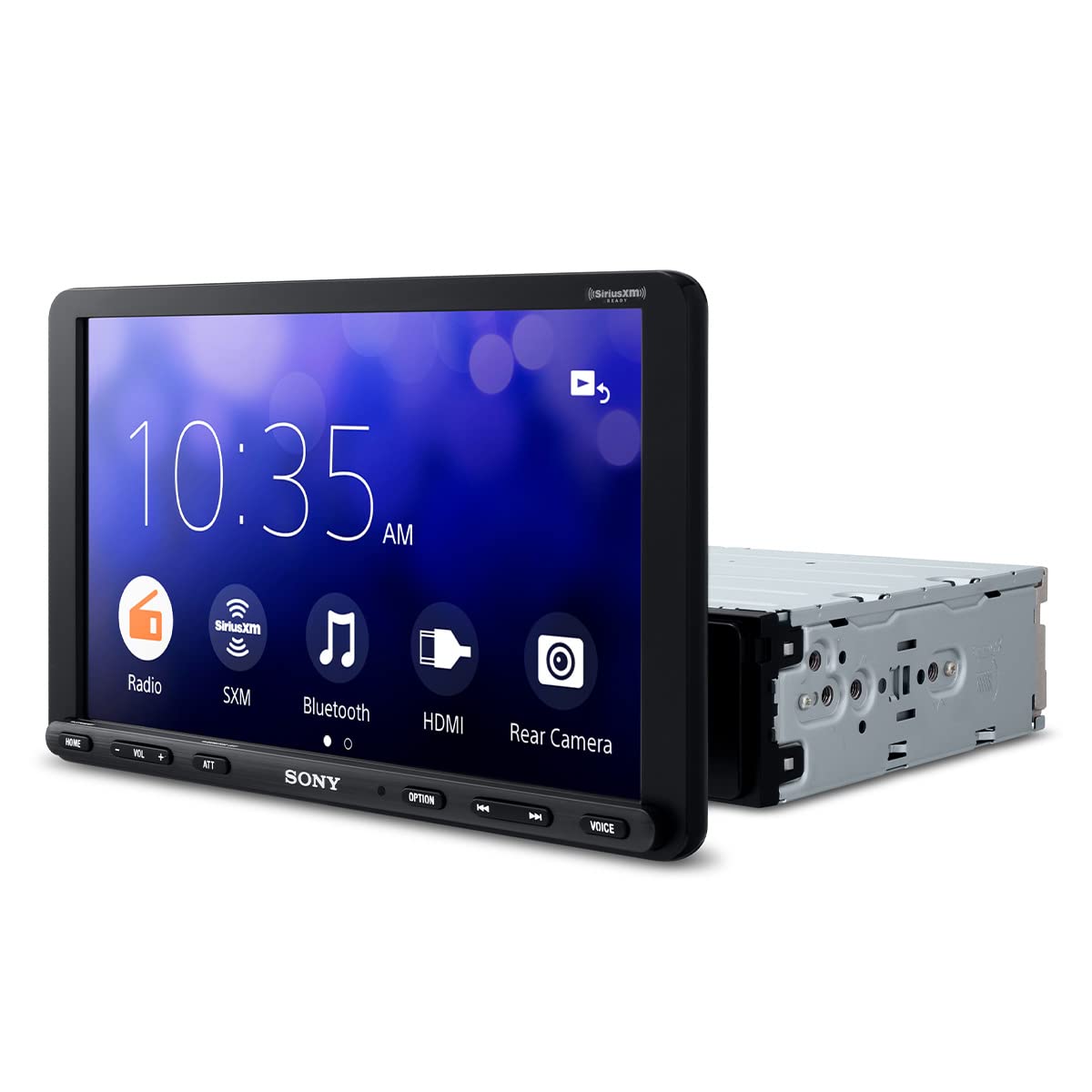 Sony XAV AX8100 9 inch Floating Multi Media Receiver with Apple Carplay/Android Auto and HDMI Video Input