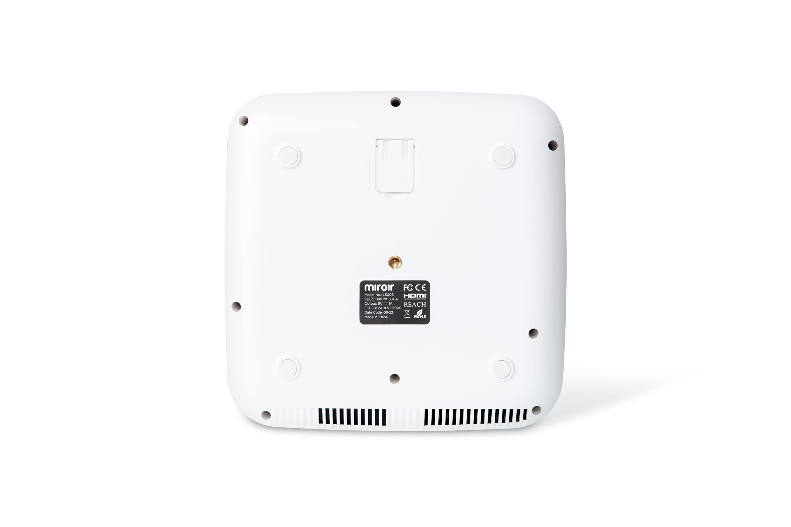 Miroir L500S 1080P Smart Streaming Mini Projector, 90 Inch Screen, Movie Projector, 5G Wifi And Bluetooth