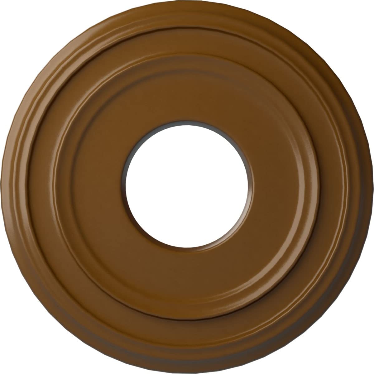 Ekena Millwork CM12CLSTF Ceiling Medallion, Smokey Topaz