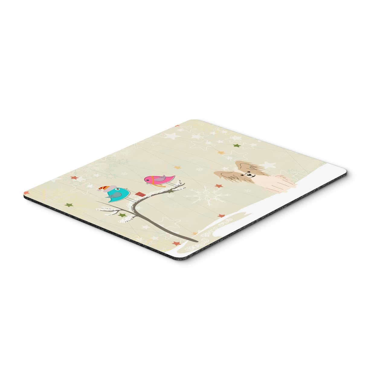 Carolines Treasures BB2549MP Between Friends Papillon - Sable and White Mouse Pad, Hot Pad or Trivet for Home Office Gaming Wor