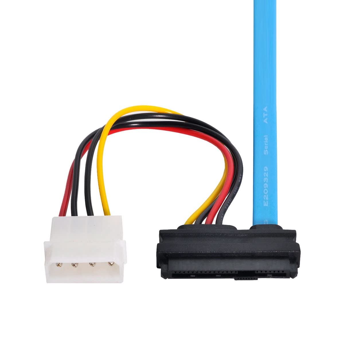 Cy Sas Cable Sff 8482 Sas 29 Pin To Sata 22Pin Hard Disk Drive Raid Extension Cable With Ide 4Pin Power Port
