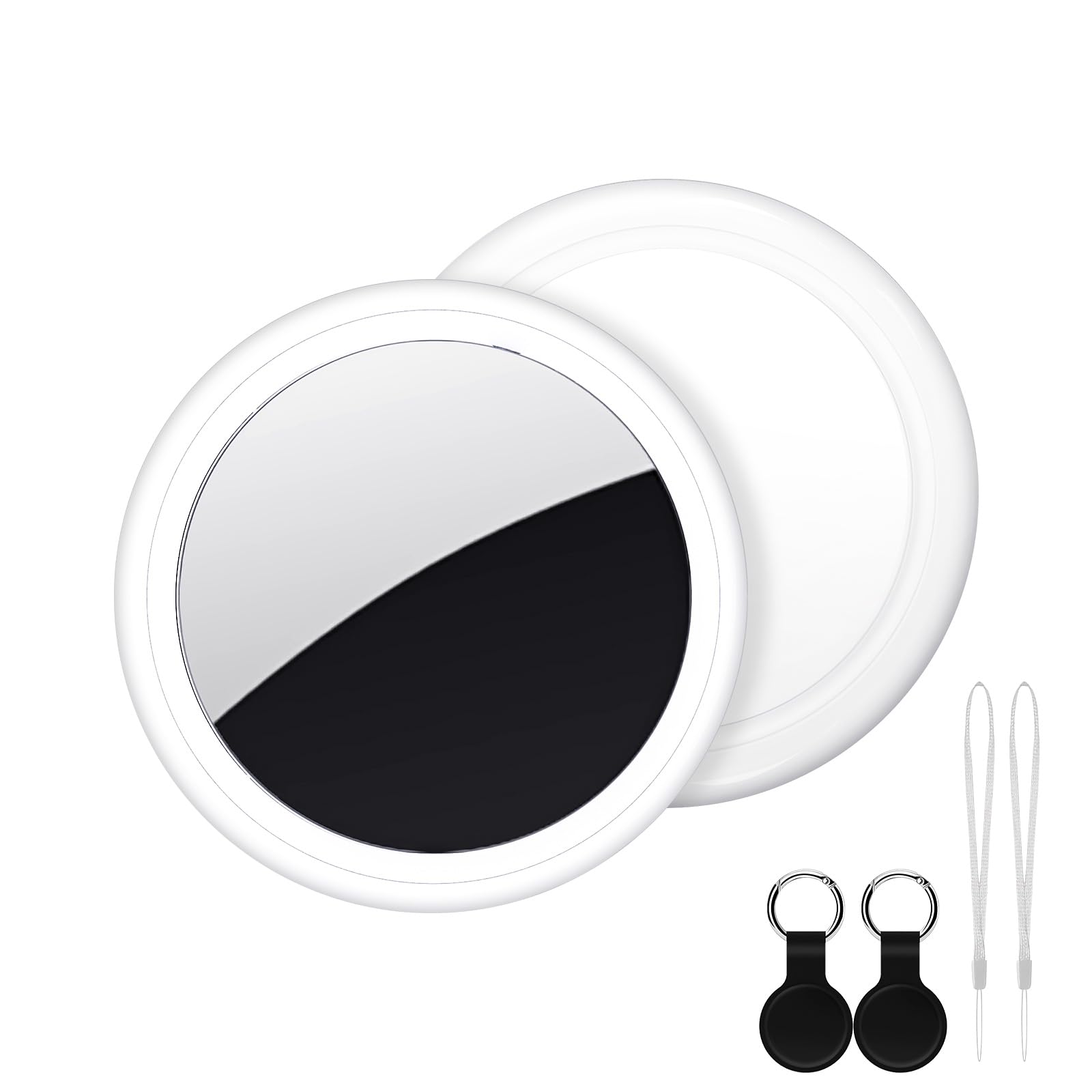 Air Tracker Tag [Apple Mfi Certified] With Find My(Ios Only), Key Finder With No App Needed, Waterproof, 365-Day Standby,Pet Wal