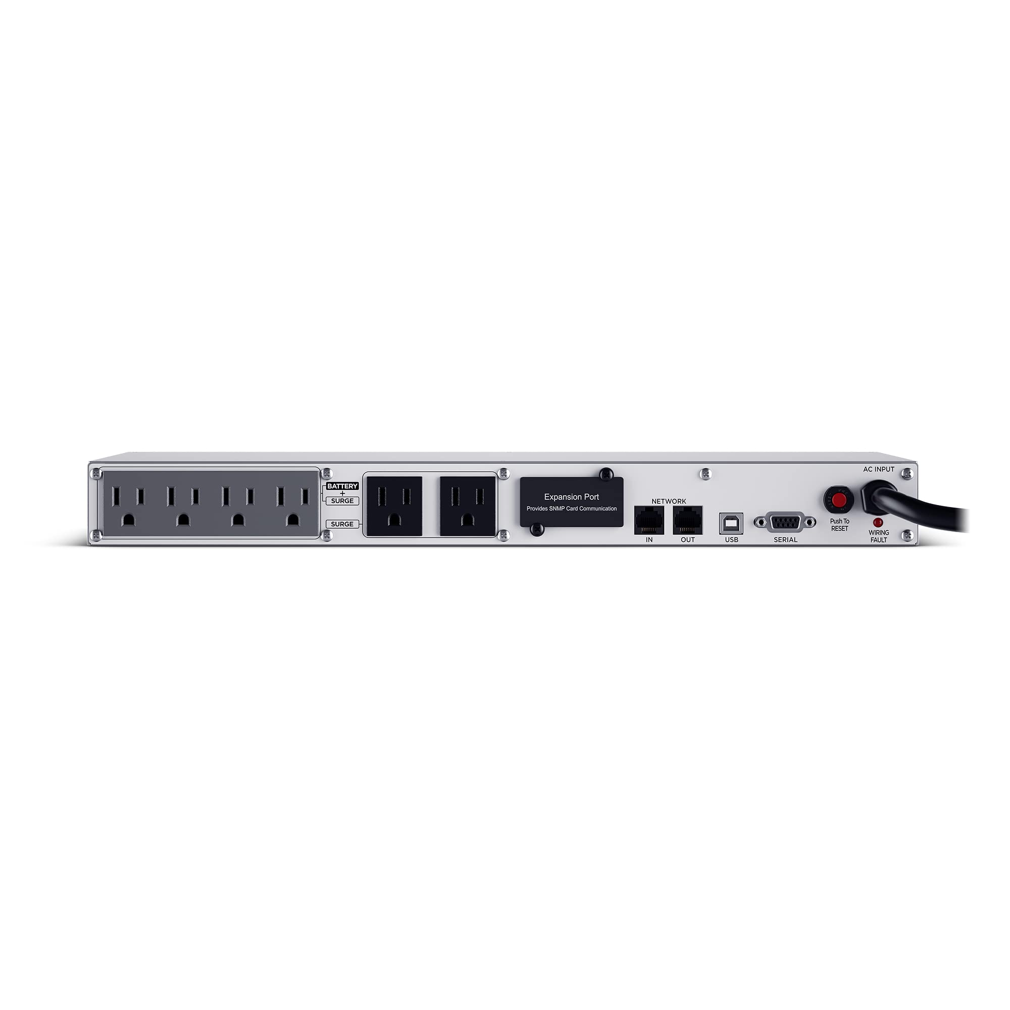 Cyberpower Or700Lcdrm1U Smart App Lcd Ups, 700Va/400W, 6 Outlets, Avr, 1U Rackmount