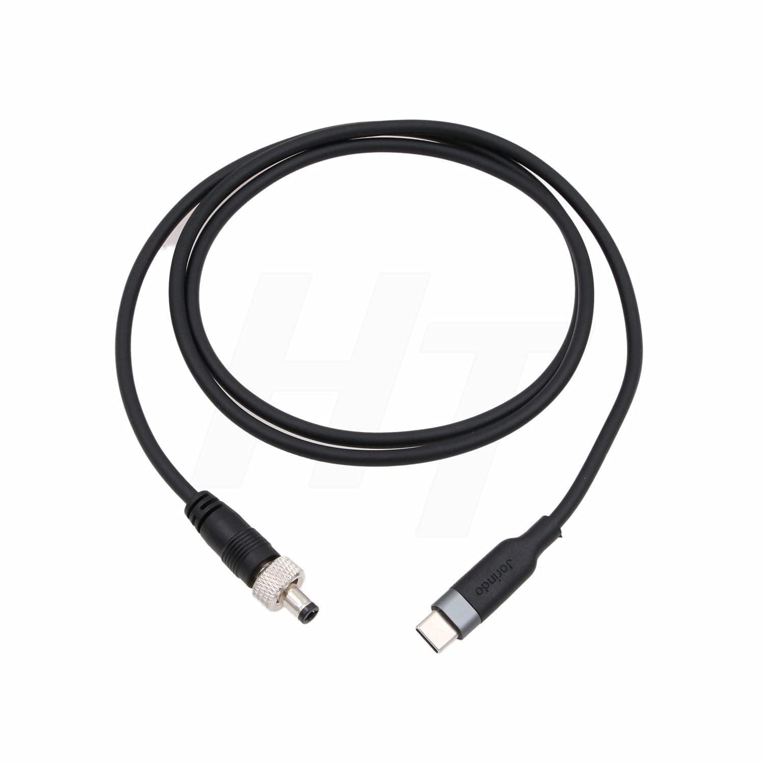 Hangton 12V Pd Qc Usb C To Locking Dc Power Cable For Atomos Ninja V, Smallhd 702 Touch, Video Devices Pix E7 Monitor (1M)