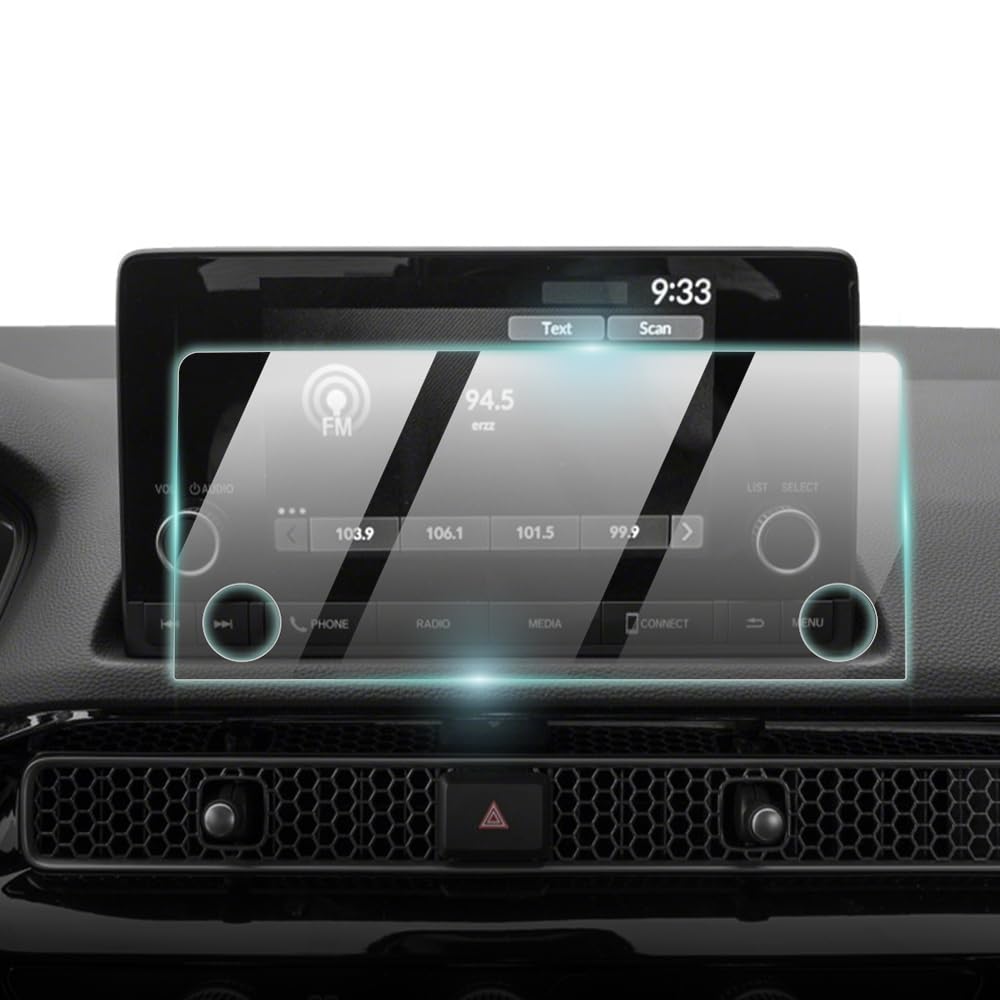 Ipg Proactive For Honda 2022-2025 Civic Lx Sport Ex 11Th Gen. / Cr-V 7 Inch Navigation Display 9H Hardness Screen Protector Smoo