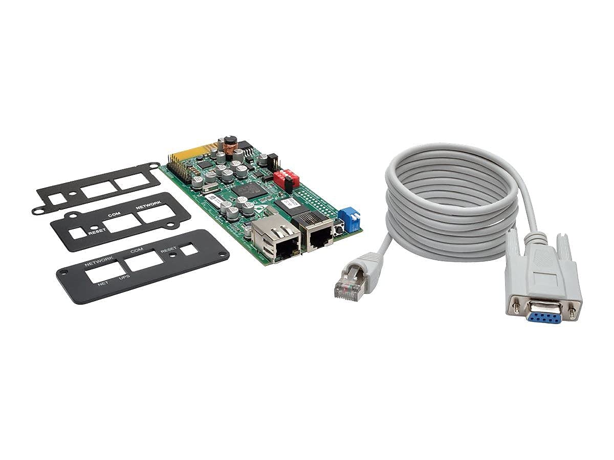 Tripp Lite Snmp/Java Free Web Management Accessory Card For Compatible Tripp Lite Ups Systems (Tlnetcard)