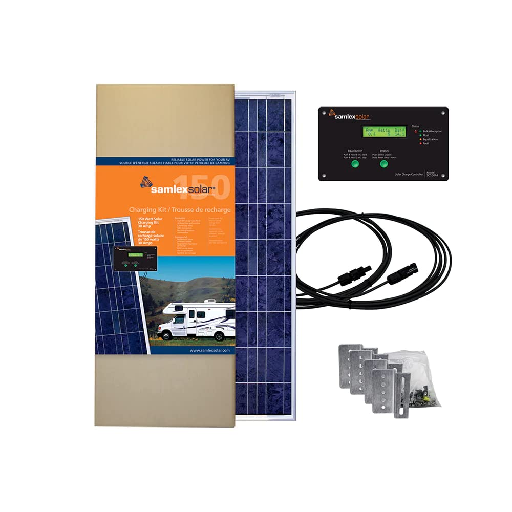 Samlex SRV-150-30A All-in-One Charging Kit - 150 Watt