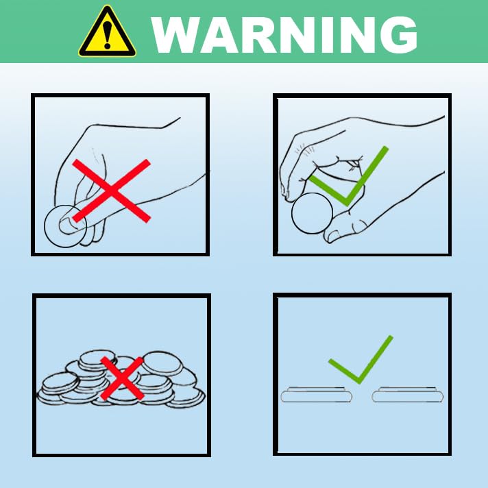 2 Pack Cr1616 Original Key Fob Battery Replacement For Honda(2005 2015 )Cr V, Accord, Civic, Odyssey, Ridgeline 1992 2009 Compat