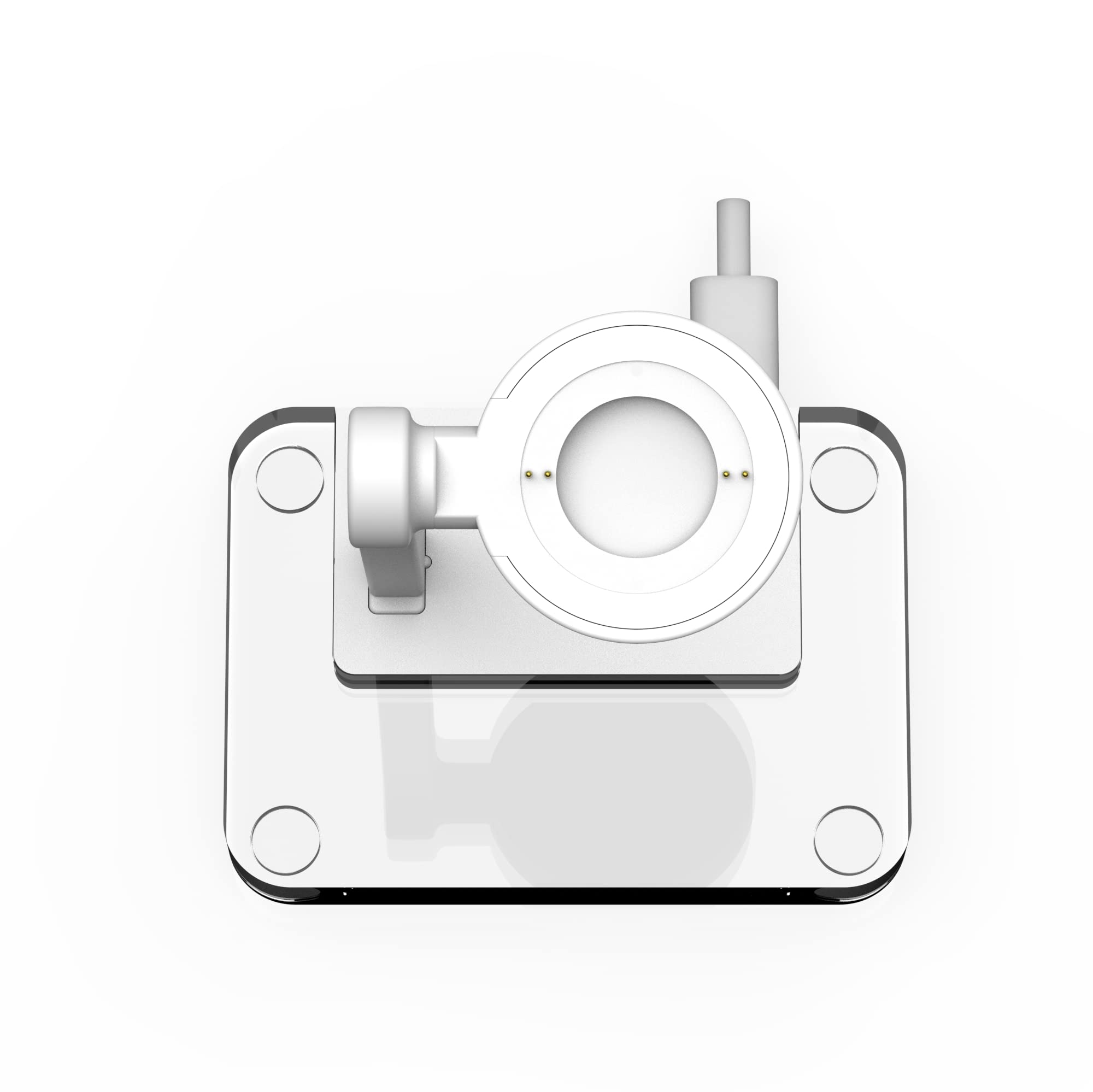 Watch Charger For Fossil Gen 6,6 Hybird/Gen 5/5E,Gen 4,Charging Stand For Fossil/Mk/Skagen/Emporio Armani Heartrate Smartwatch,W