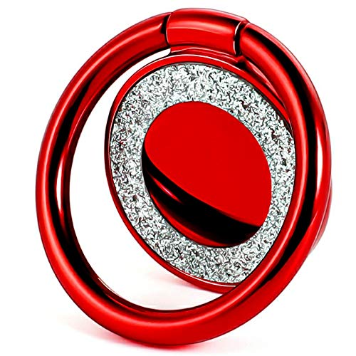 Cell Phone Ring Holder Finger Kickstand Turns 360A Degrees  180A Degrees Adjustable To Fit Your Needs Helps Stabilize Phone For