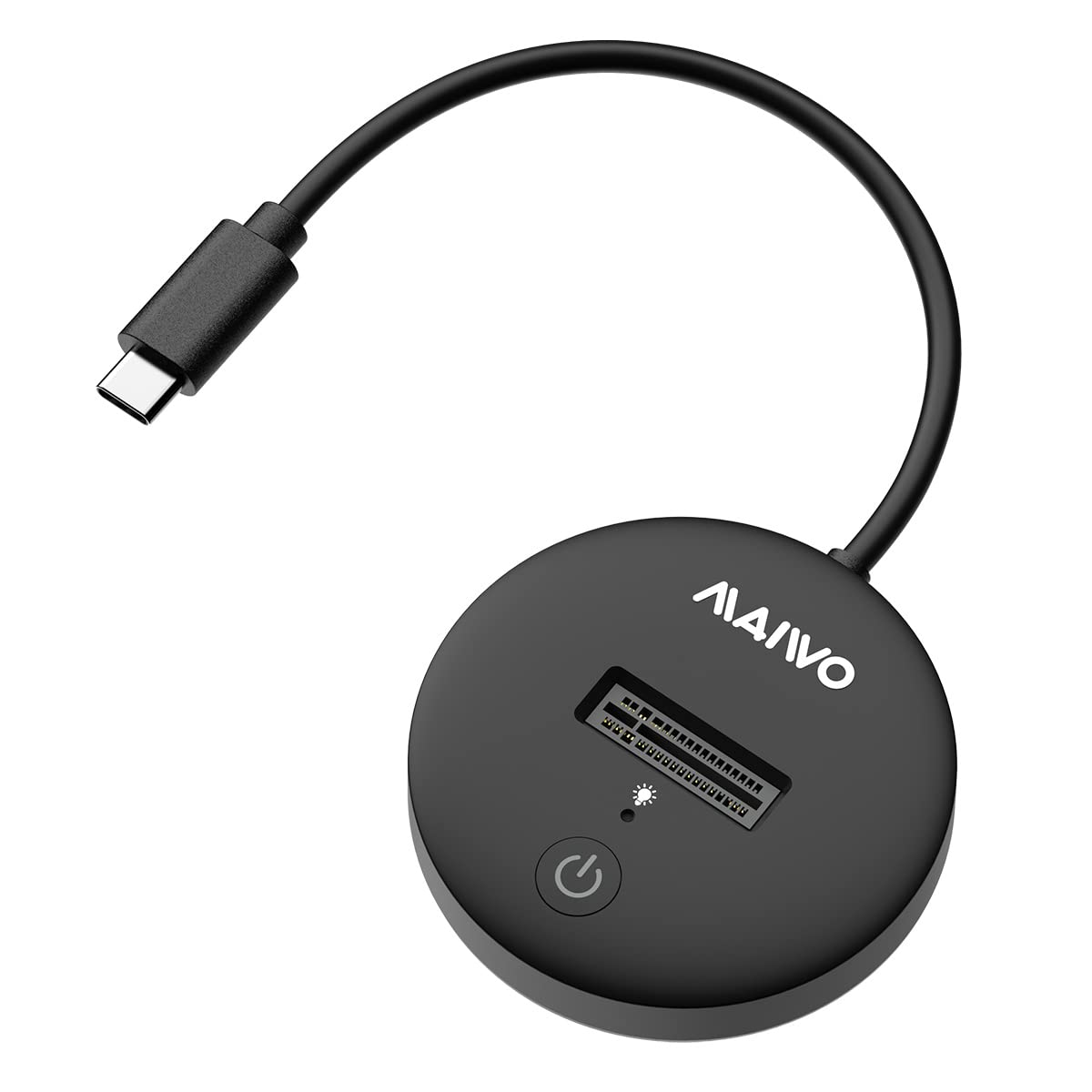 Maiwo M.2 Nvme Ssd Docking Station, M.2 Pcie Ssd Dock To Usb C Adapter, Usb3.2 Gen2X1 10Gbps Speed With Uasp Trim, 4Tb Capacity, Tool Free M.2 Enclosure Case, Plug And Play