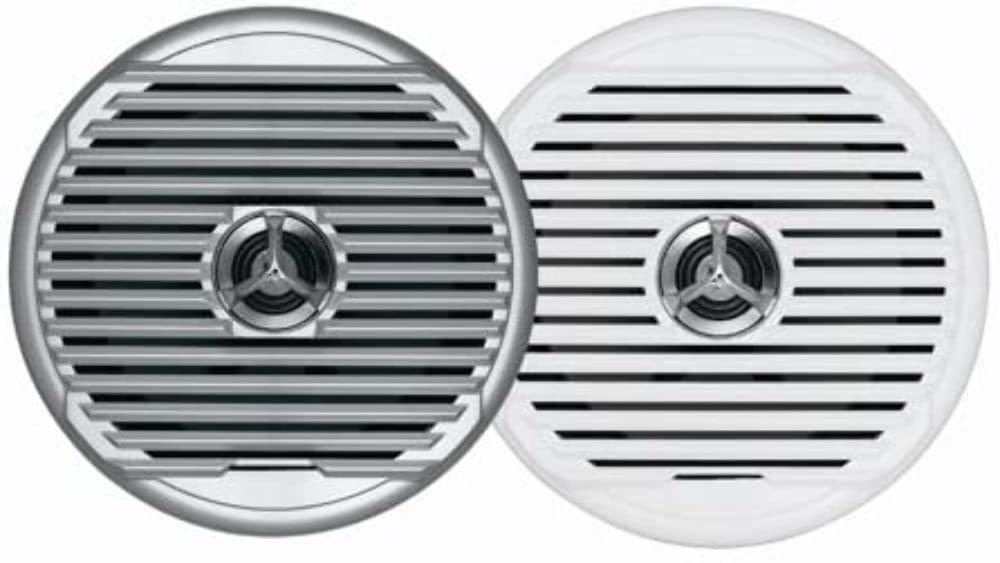 Jensen Msx65R Pair 6.5'' Marine Hi Performance Waterproof Coaxial Speakers, 75 Watts Maximum Power, 65Hz   20Khz Frequency Respo