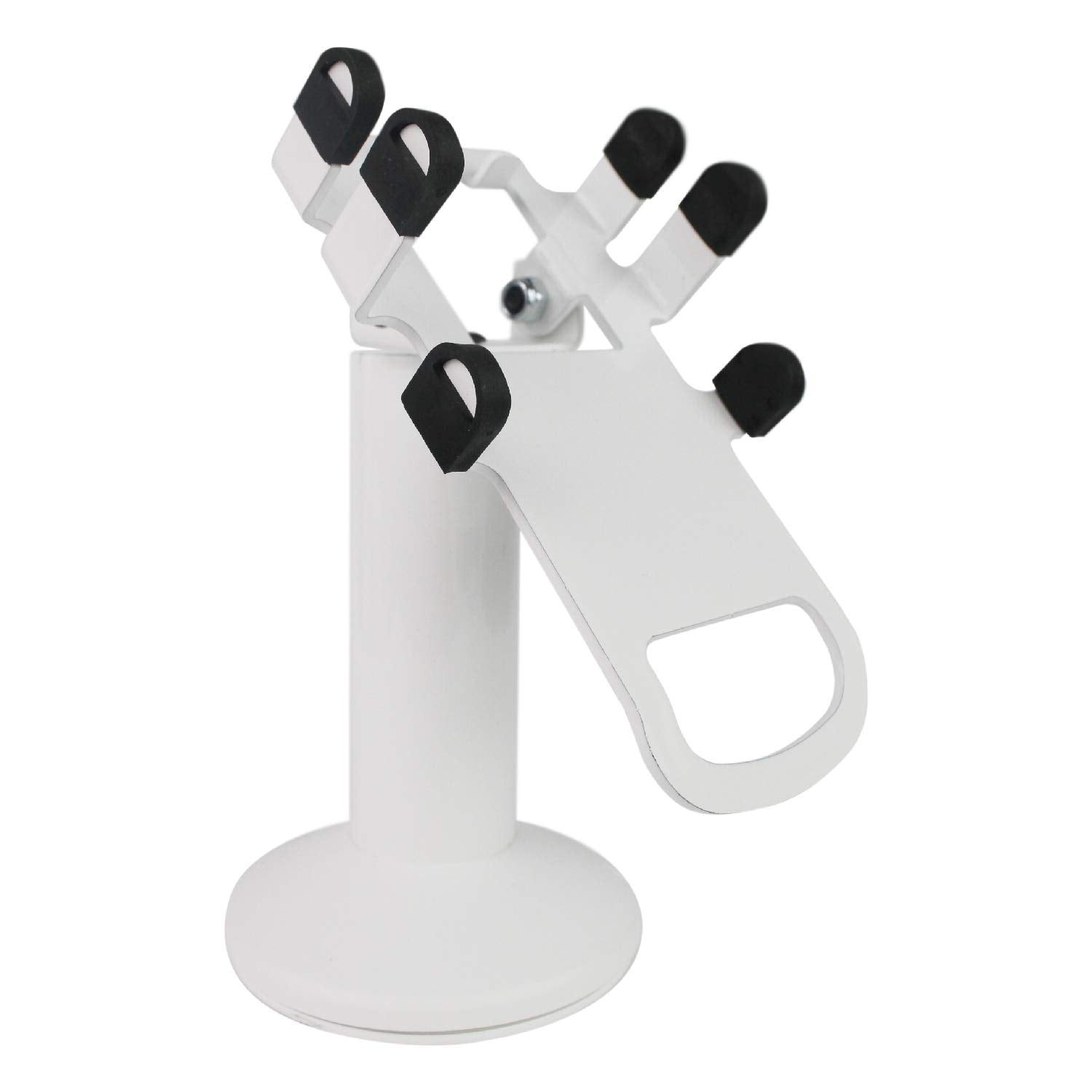 Discount Credit Card Supply DCCStands Swivel and Tilt Clover Flex Terminal Stand, Screw in and Adhesive