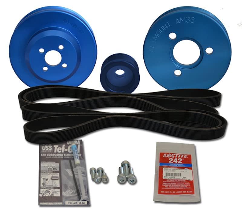 Balmar Pulley Kit F/Yanmar 3Jh5, 3Jh4-E, 4Jh4-E, 4Jh5, 4Jh5-E,WBAUVB0B5ZY1FJ3
