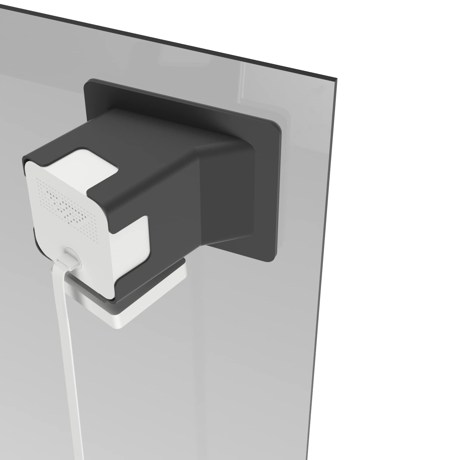 Angled Window Mount For Wyze Cam V4 And V3 , Through Windows Glass Surfaces Use Cam V4 And V3 , Ideal For Front Yard And Driveway Monitoring, For Glass Doors, Windows And Fish Tanks