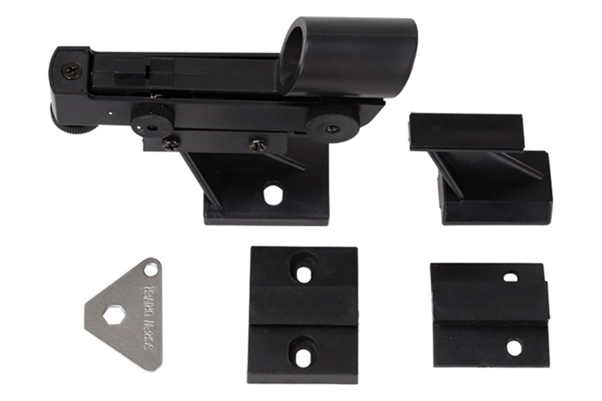 Red Dot Finderscope,Astronomical Telescope Star Pointer Viewfinder Star Finder Scope With 4 Pcs Slide-In Bracket,Compatible With