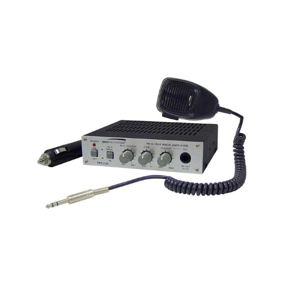 20W Mobile Pa Amplifier W Talkback Feature