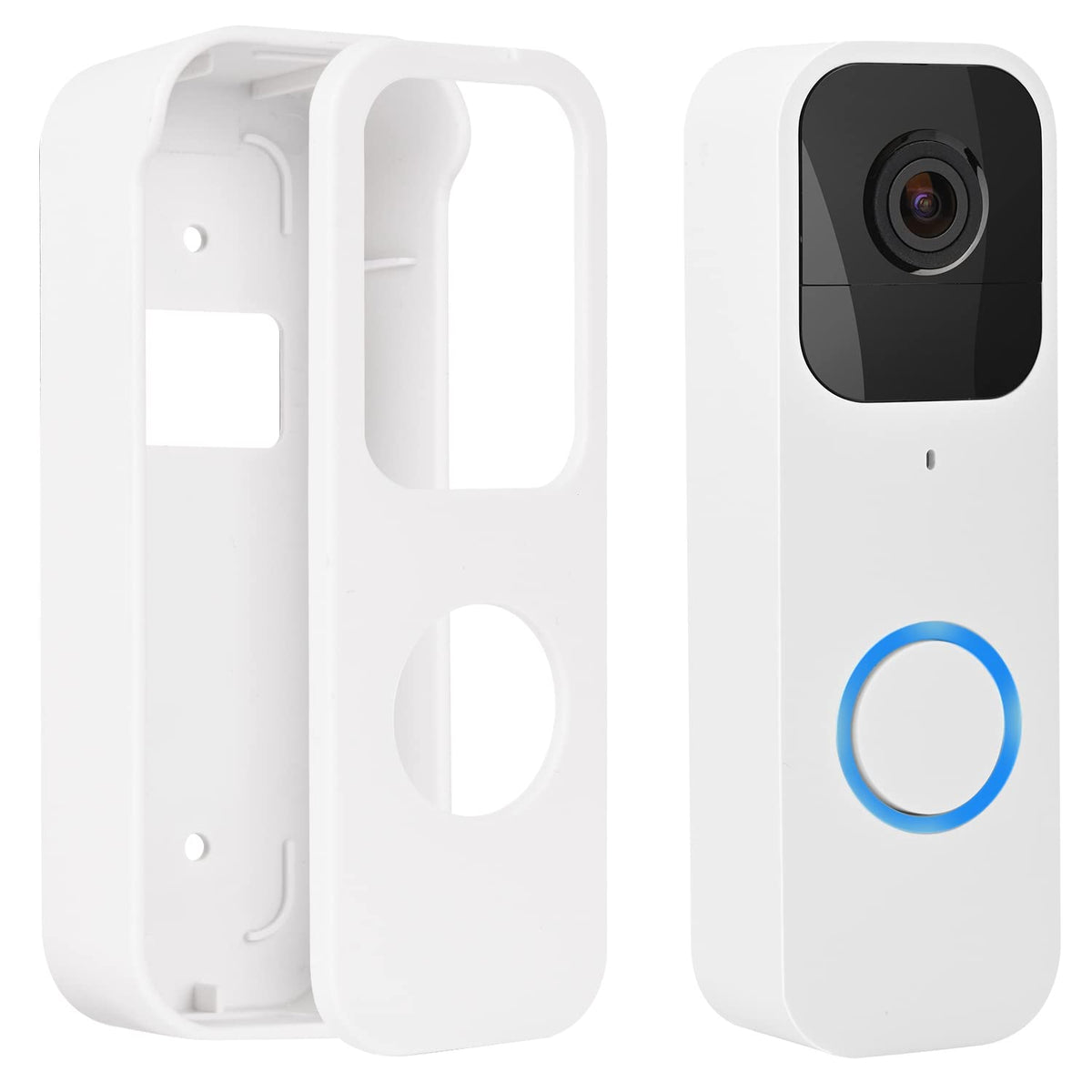 Adhesive Door Mount Compatible With Blink Video Doorbell, No Drill Mounting Bracket, Accessories For Blink Doorbell Security Sys