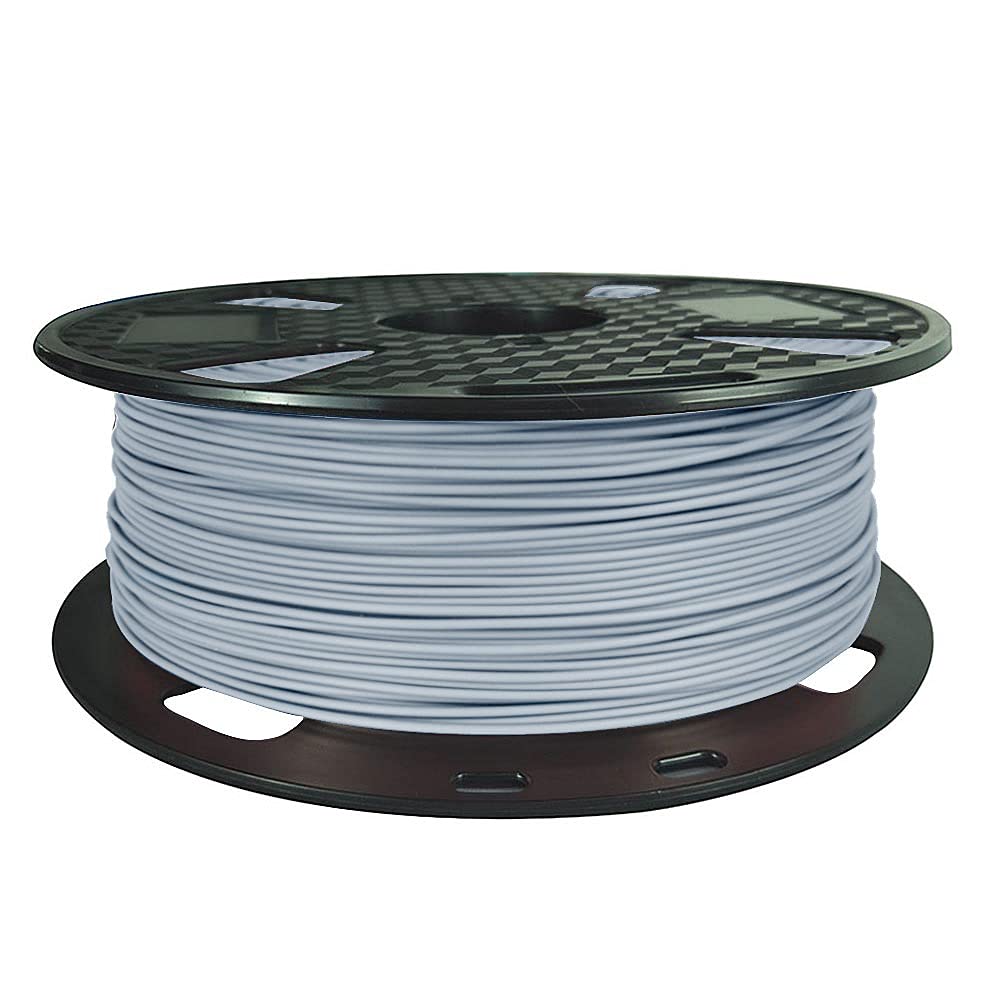 Cc3D Pla Max Pla Filament Blue Gray 1Kg 1.75 Mm 3D Printing Filament 2.2Lbs Spool Stronger Pla Pro Plus Filament Light Grey Colo