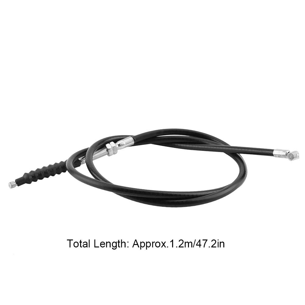 Terisass Motorcycle Clutch Cable Clutch Cable With Adjuster Plastic Motorcycle Clutch Cable Linkage Line 47.2 Inch Motorbike Atv