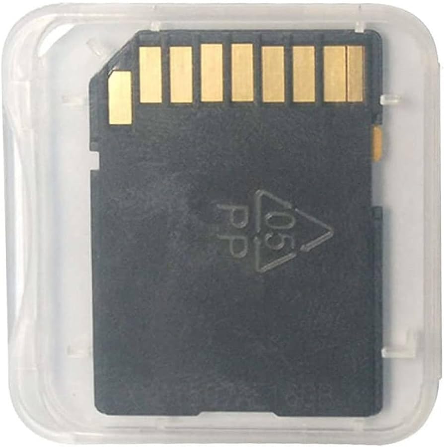 10 Pcs Sd Mmc / Sdhc Pro Duo Memory Card Plastic Storage Jewel Case (Memory Card Not Included)