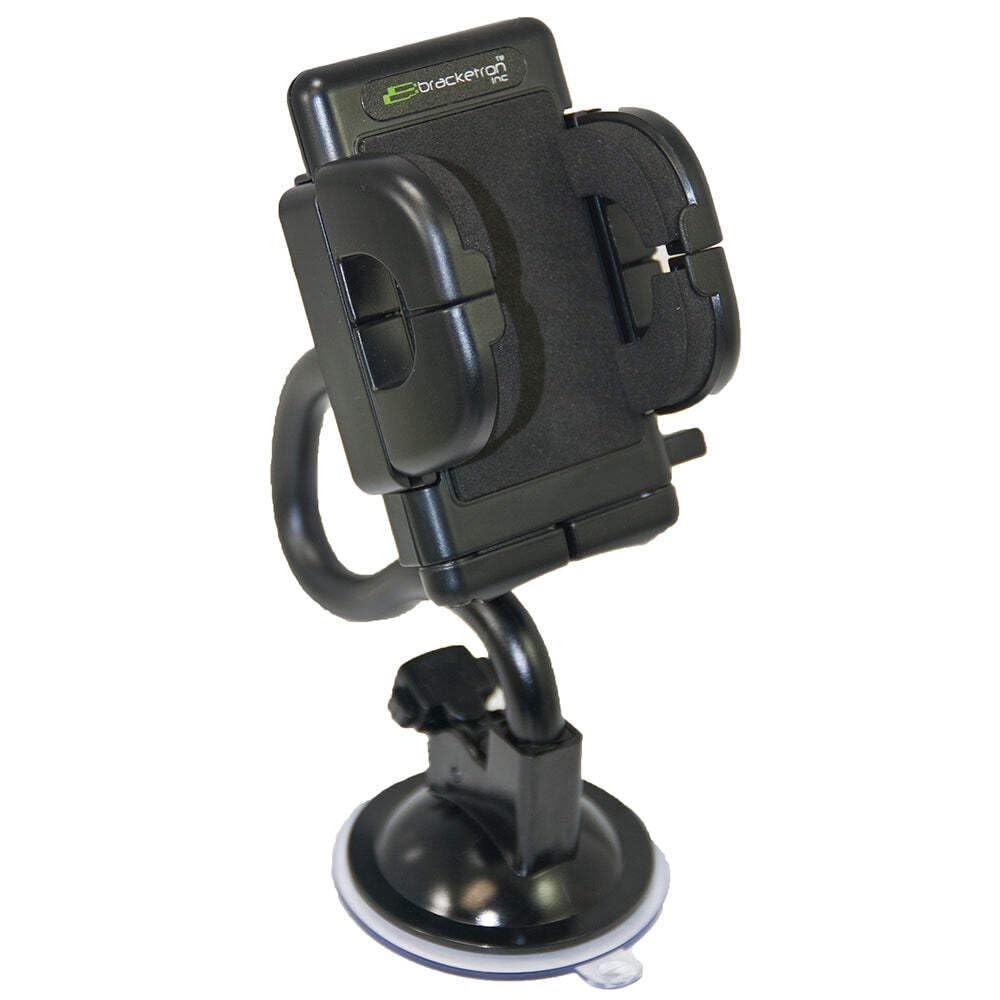 Bracketron Phw 203 Bl Mobile Grip It Windshield Mount Kit (Black)