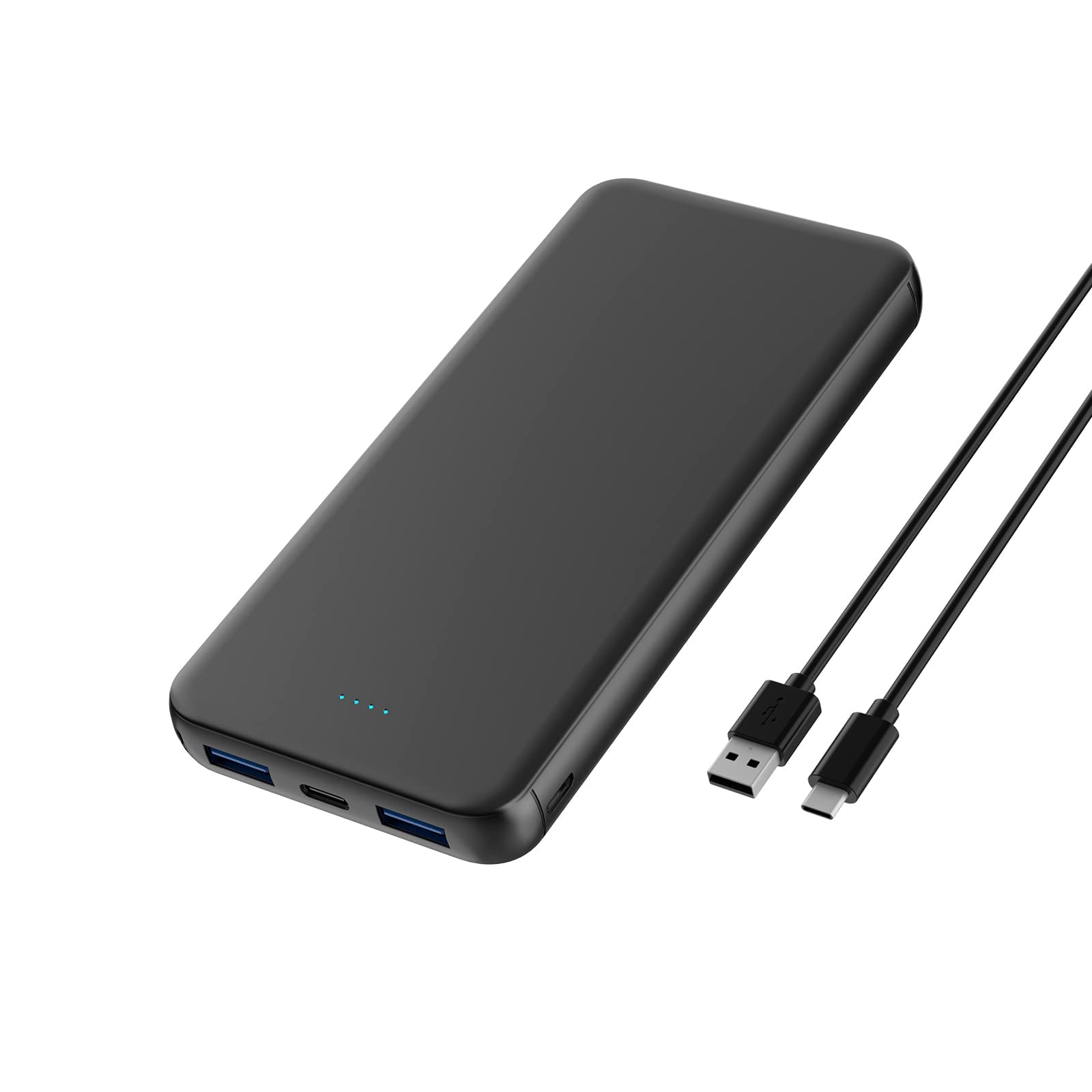Vanyust S21 Portable Charger, Power Bank, 10000Mah Usb C Out Fast Charging External Battery Pack Compatible For Iphone 15 14 13