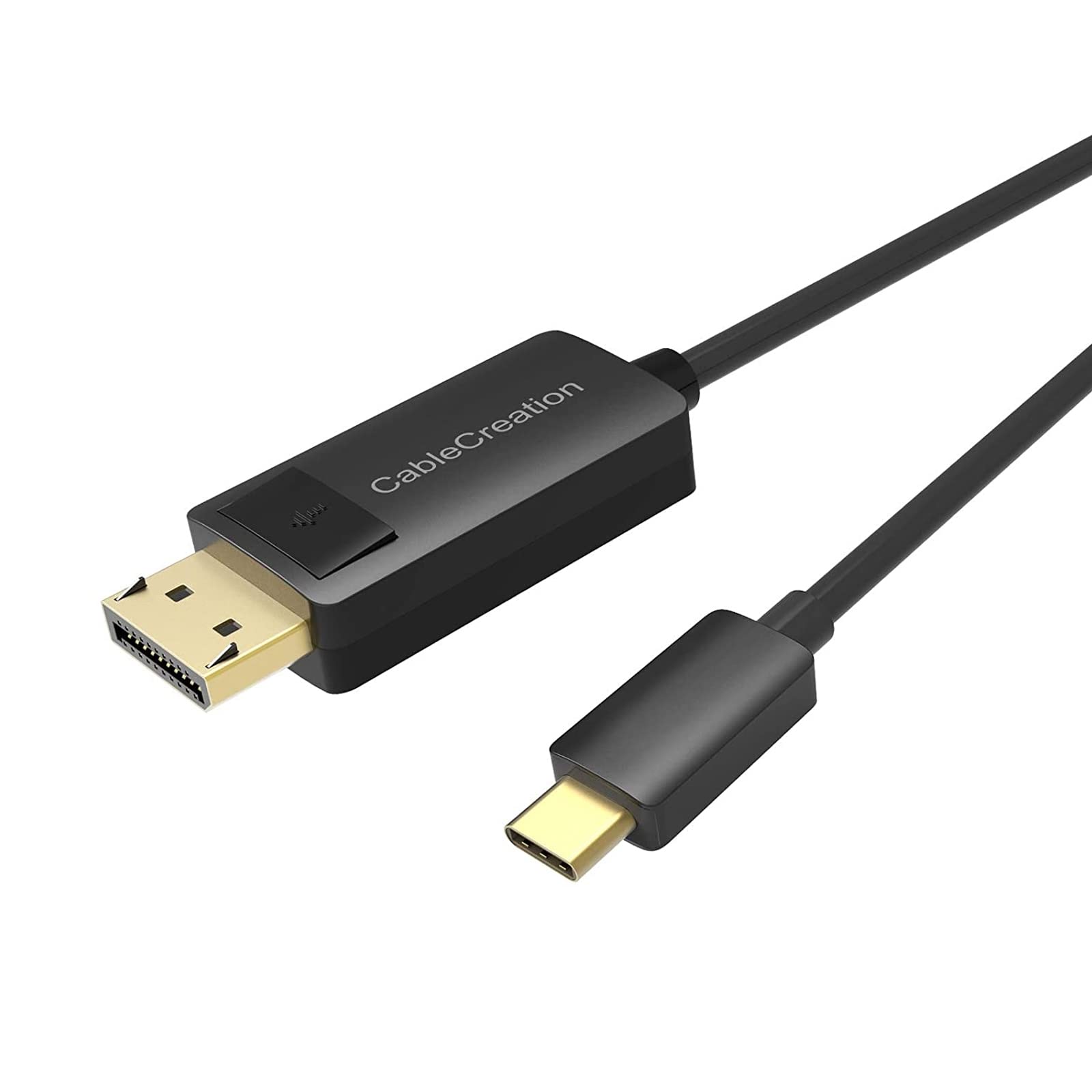 CableCreation USB C to DisplayPort Cable 6FT [4K@60Hz, 2K@165Hz, 2K@144Hz], USB Type C to DP 1.2 Cord Thunderbolt 3/4 Compatible