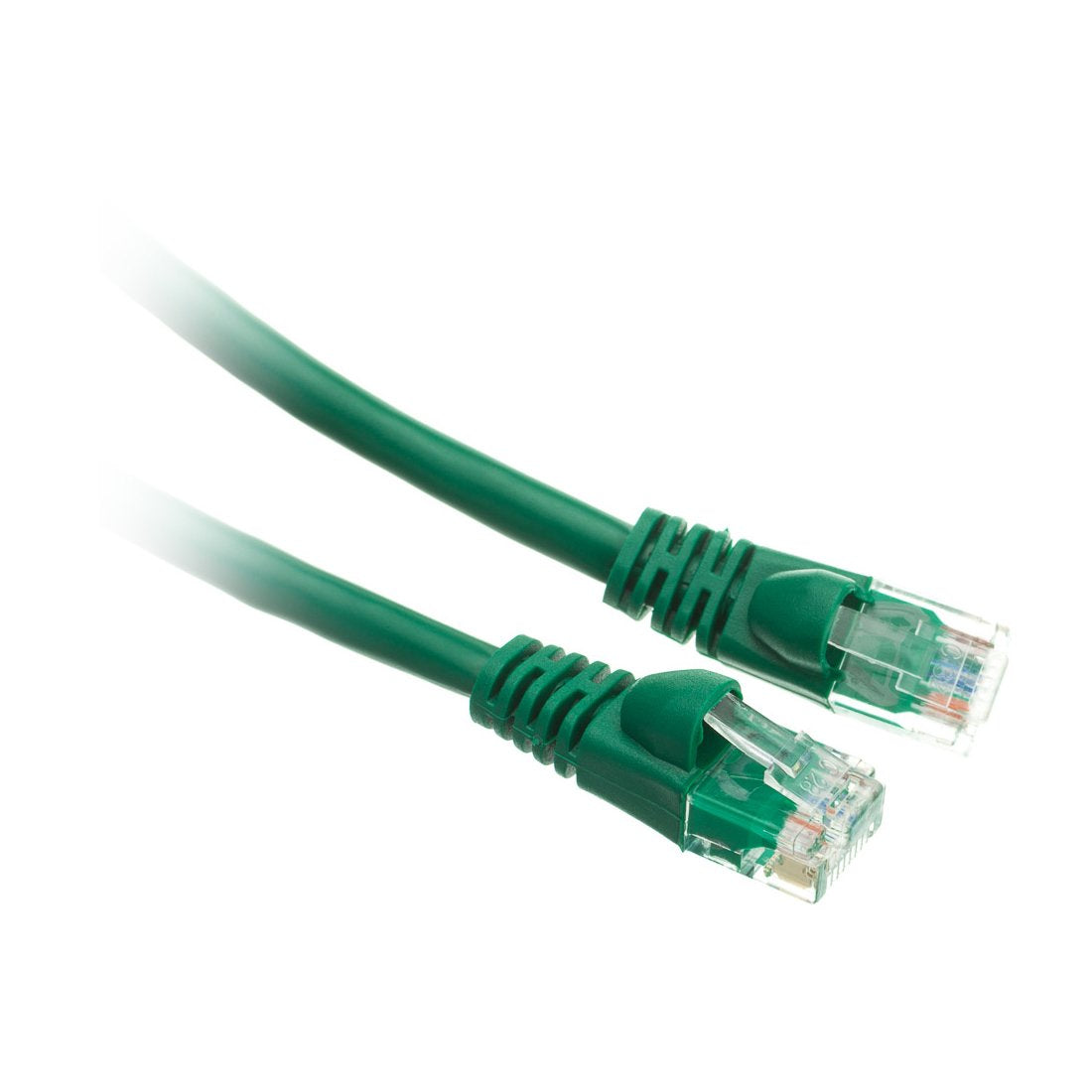 Cablewholesale 3 Feet Cat5E Cable With Utp Molded Boot 350Mhz, Green (10X6 05103)
