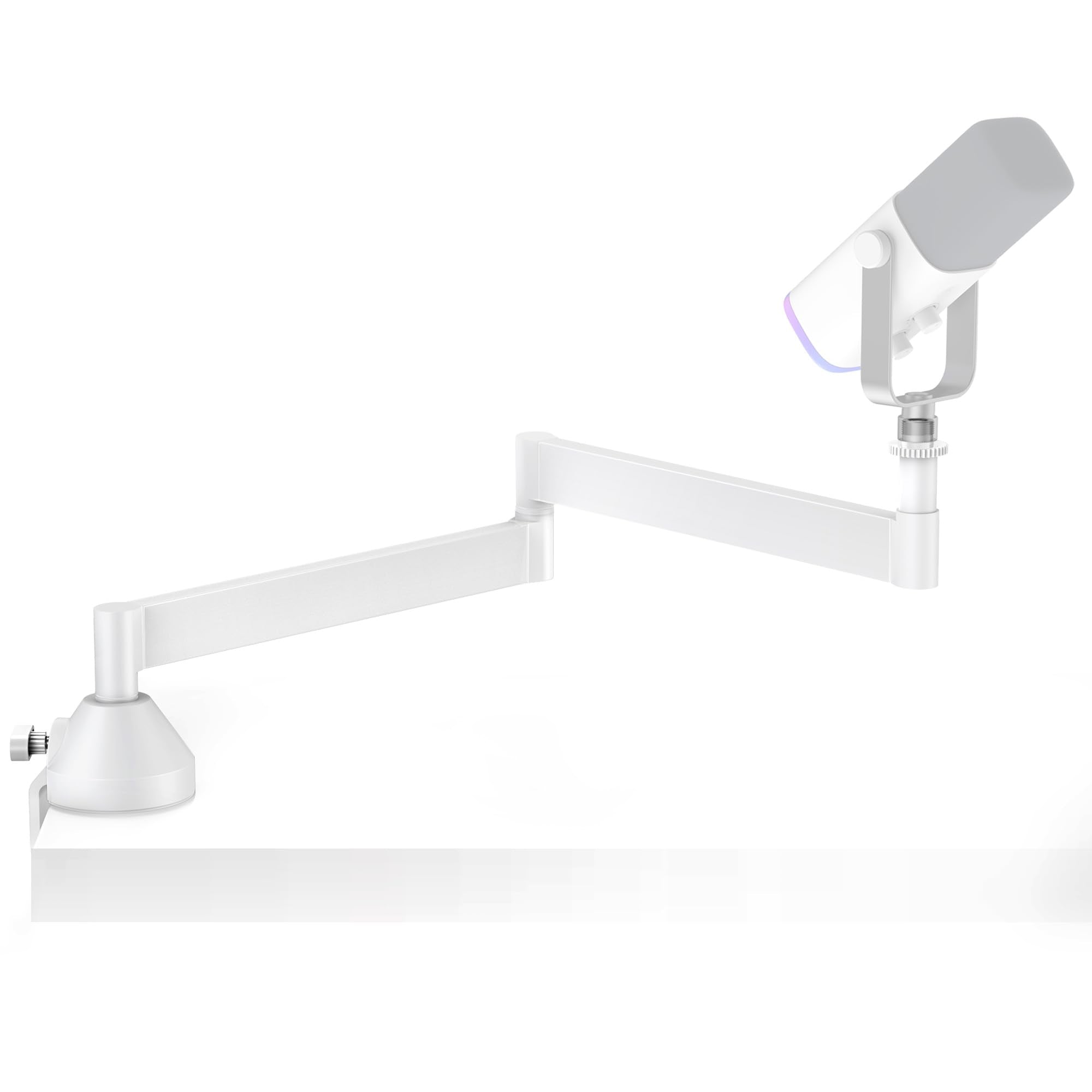 Innogear Low Profile Mic Arm Boom Microphone Stand For Fifine Am8 K669B Elgato Blue Yeti Hyperx Quadcast At2020 Shure Sm58 Sm7B,