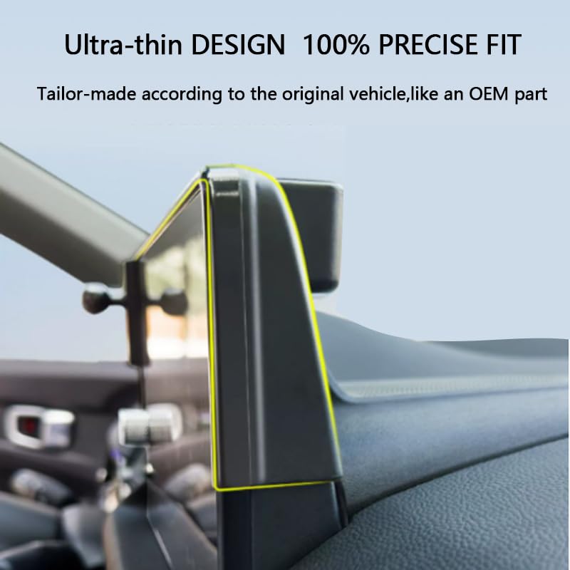 Juborre Car Phone Holder For 2019-2025 Toyota Rav4 Accessories,Phone Mount For Rav4 With 8-Inch Screen,Hands-Free Dash Mount Cel