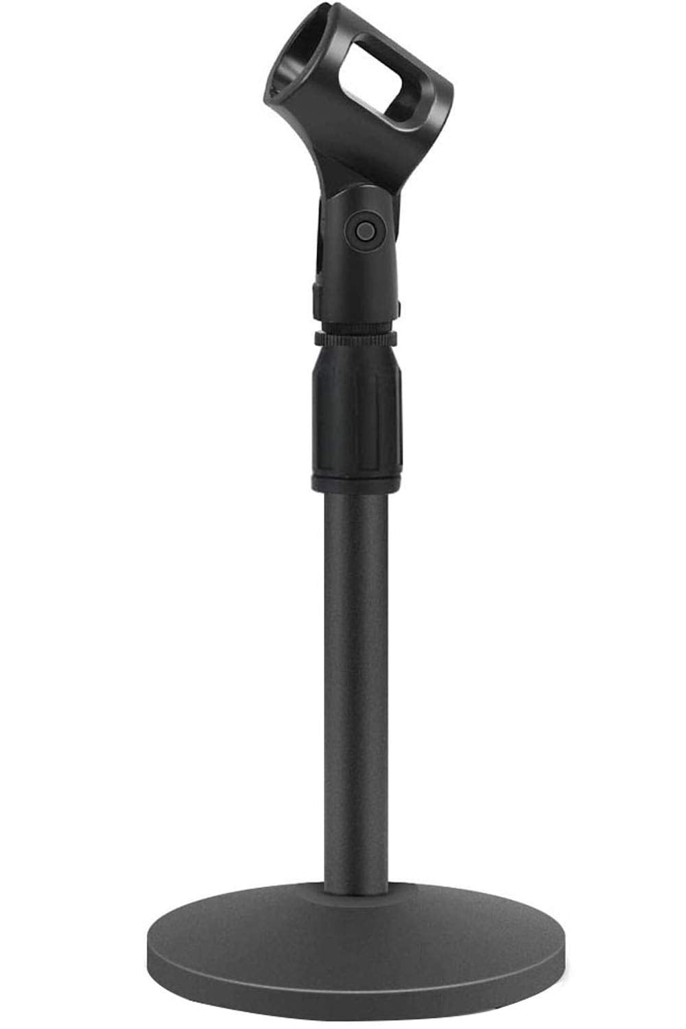 Desktop Microphone Stand  Upgraded Adjustable Table Mic Stand With NonSlip Metal Base For Blue Yeti, Snowball, Spark & Other U
