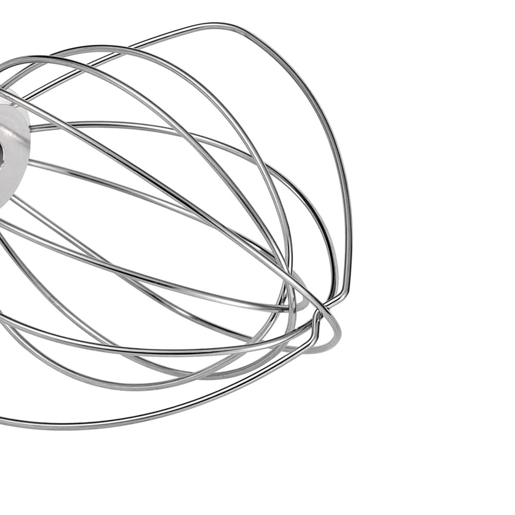 INFIAURO Wire Whip for KitchenAid KSM150 Artisan Stand Mixer - Stainless Steel Whisk Attachment for Tilt-Head Mixers