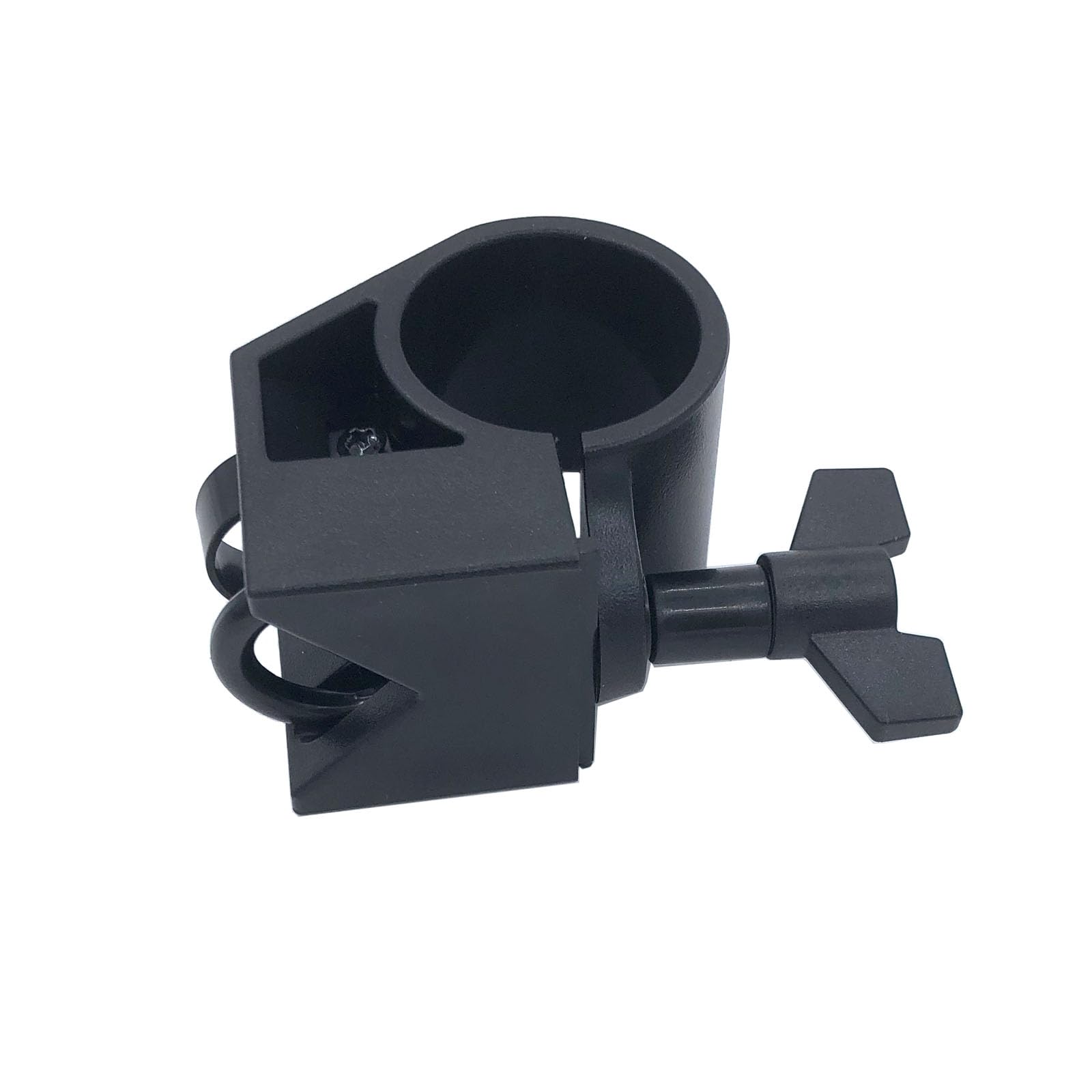 TUOREN Electronic Drum Rack Clamp Adjustable 12mm-37mm Drum Rack T Clamp, Percussion Drum Rack Tube Clip Bracket for 1.46inch El