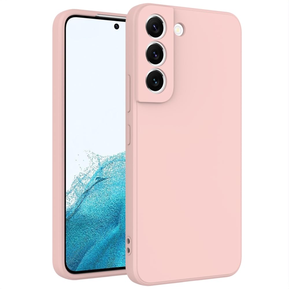 Wogroo For Samsung Galaxy S22 Plus Case Pink, Scratch Resistant With Soft Touch, Slim Thin Phone Cover For Samsung Galaxy S22 Pl