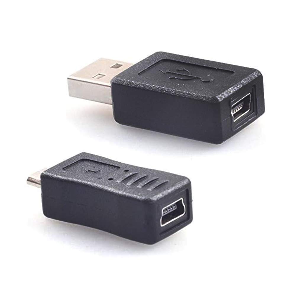 Blacell Otg 5 Pin F/M Mini Changer Adapter Converter Usb Male To Female Micro Usb