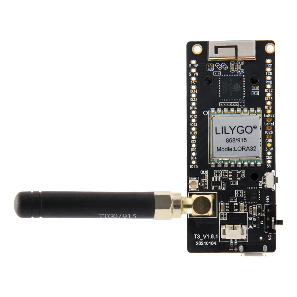 Lilygo Lora32 433Mhz Esp32 Development Board Oled 0.96 Inch Sd Card Ble Wifi Ttgo Paxcounter Module