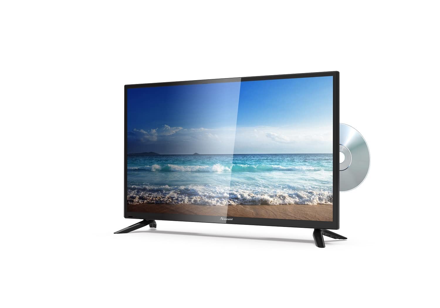 Norcent 32 Inch 720P Led Lcd Hdtv Backlight Flat Dvd Combo Tv, Vga Usb Hdmi Digital Tv Tuner Cable, Build In Dvd Player N32  D1