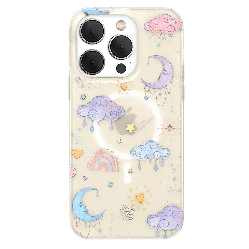 Velvet Caviar Compatible With Iphone 15 Pro Case Clear Design [8Ft Drop Tested] Compatible With Magsafe   Cute Protective Phone