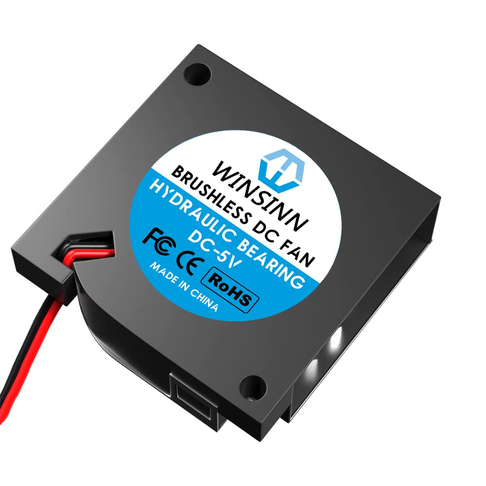 Winsinn 20Mm 2006 Blower Fan 5V   Hydraulic Bearing 11000 Rpm 2006 Cooling Fan Replacement For Small Appliances (Printer/Router/Set Top Box), 30Cm Cable With Xh2.54 2Pin, Brushless 20X6Mm (2Pcs)