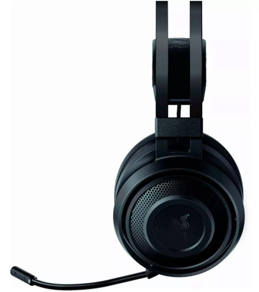 Razer Nari Essential Wireless 7.1 Surround Sound Gaming Headset: Thx Spatial Audio - Auto-Adjust Headband & Swivel Cups - Auto-A
