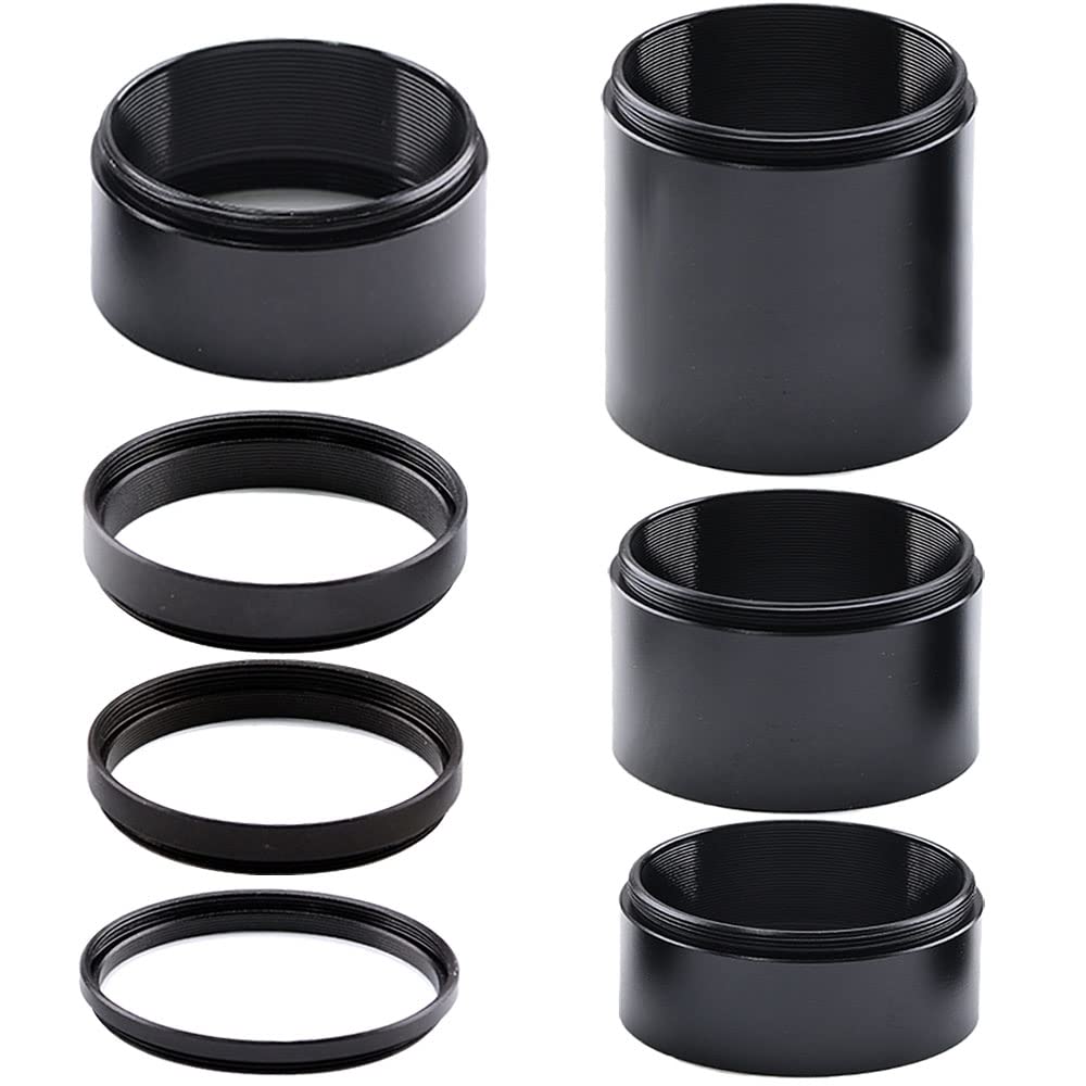 Starboosa Telescope T2-Extension Tube Kit For Slr Cameras And Eyepieces - Length 3Mm 5Mm 7Mm 15Mm 20Mm 30Mm 55Mm - M42X0.75 On B